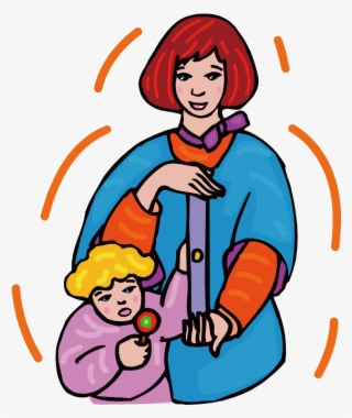 Mother Child Clip Art - Mother #7620979
