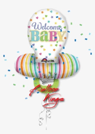 Baby Pacifier - Ballon Welcome Baby #7621449