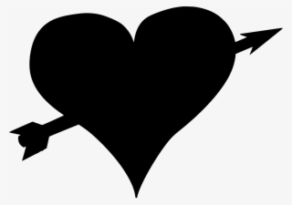Download Png - Heart Arrow #7621757