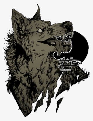 Shirts - Werewolf Drawing #7621874
