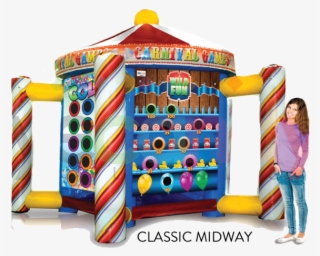 The Set Up Area Includes 10' Out From One Side To Give - Eye Candy Inflatables #7622022