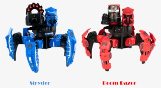 The Blue Stryder That My Boys Had Comes With Snypa - Attacknid Combat Creatures #7622431