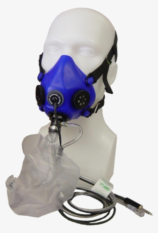 4110 729 2 04, Mask Assembly With Microphone And Fixed - Continuous Flow Oxygen Mask #7623020
