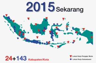 Dampak Indonesia Mengajar - Indonesia Map Icon #7623439