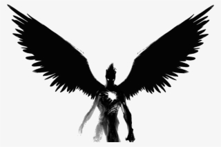 Angel Black And White Clip Art Devil - Без Сердца И Души #7623464