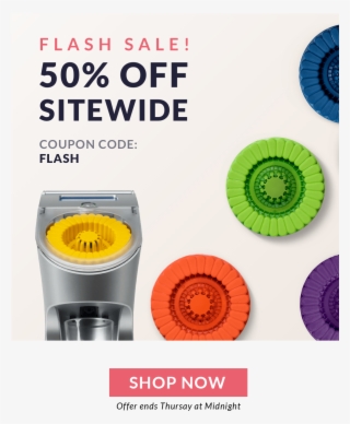 Get 50% Off Sitewide - Flyer #7623632