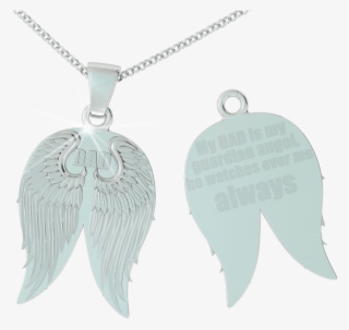 My Guardian Angel's Wings Necklace - Pendant #7623995