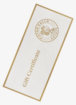 Gift Certificate Png #7625259