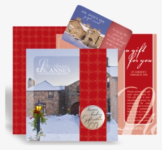 Anne's Spa Gift Card - Christmas Card #7626050