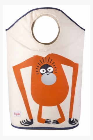 Cesta Ropa 3 Sprouts Orangután Habitación Niños Orden - Canasto Ropa Sucia Niños Chile #7626414
