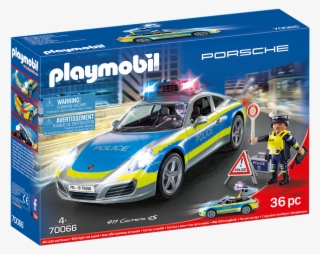 Porsche 911 Carrera 4s Police - Playmobil 70067 #7626448