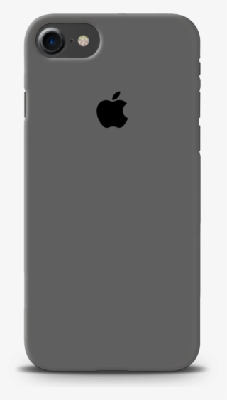 Grey Cover And Case For Iphone 7/8 - White Iphone Back View #7627102