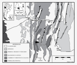 Mapa De Ubicación Del Sector De Estudio - Cartoon #7627894