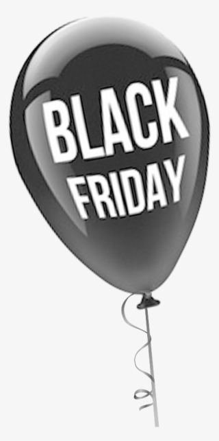 Black Friday - Balloon Clip Art #7628706