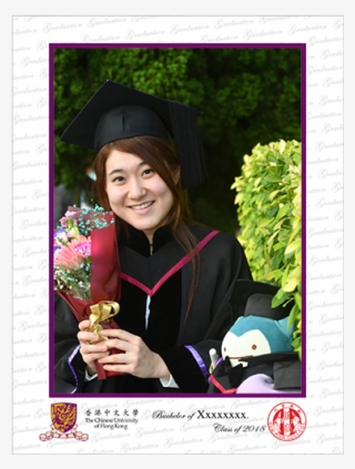 6″x8″ Gloss Surface Aluminium Photo Cuhk Graduation - Girl #7629119