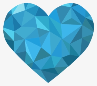 Diamond Heart Vector Png Transparent - Real Lover #7629543