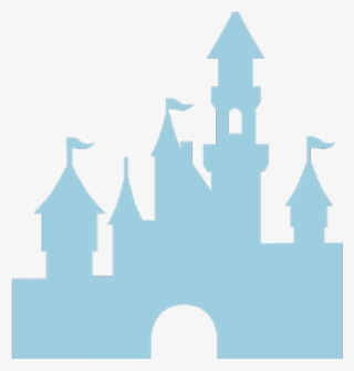 Disneyland Castle Silhouette Vector #7629551