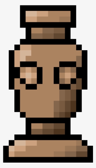 Wooden Head Statue - Link Legend Of Zelda 2d #7629676