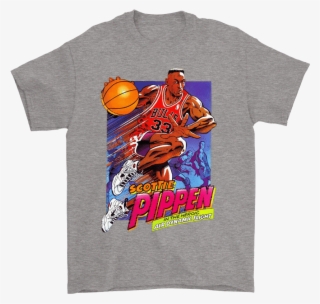 Gildan Mens T-shirt / Sport Grey / S Pippen 90's Cartoon - We Are The Champions Shirt Queen #7629755