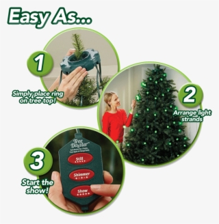 Tree Dazzler Led Christmas Lights - Christmas Tree Light Ring #7630087