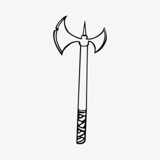 Medieval Double Sided Axe Decal Style - Weapon #7630715