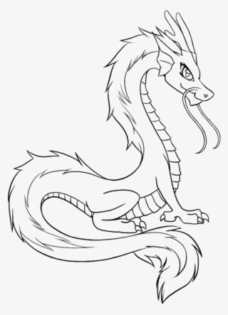 Young Dragons From Chinese Coloring Pages - Easy China Dragon Drawings #7631329