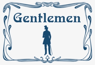 Men Toilet Door Sign #7631568