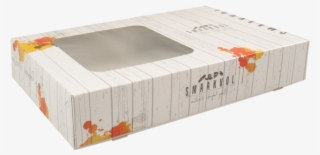 Catering Box, Tasteful, Cardboard And Plastic, 310x460x80mm, - Box #7632314
