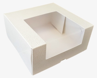 Cake Box 170 X 170 X 80 With Pvc Window - Plywood #7632776