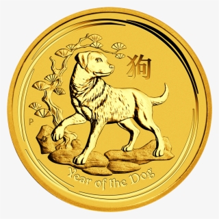 2018 Australian Lunar Dog 1oz Gold Coin - Year Of The Dog Coin #7633209