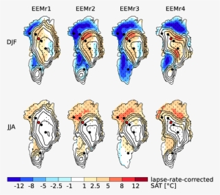 Lapse Rate Corrected Sat Anomalies From Eempd In The - Cartoon #7633516