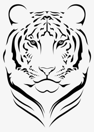 Large Size Of How To Draw A Realistic Baby Tiger Cute - Tribal Tattoo Tiger #7633860