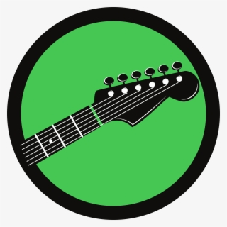 Big Image - Guitar Logo Circle #7634401 Big Image - Guitar Logo Circle #7634401