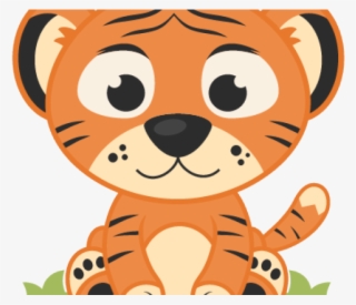 Baby Tiger Clipart Png #7634477