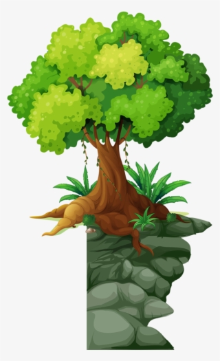 Фото, Автор Soloveika На Яндекс - Cartoon Big Tree Png #7634610