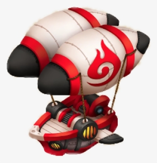 Blazing Gale Airship - Dragonvale Airship #7635174