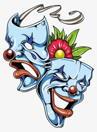 Decal Hand Painted Of Terror Handpainted - Mascaras De Teatro Terror #7635287