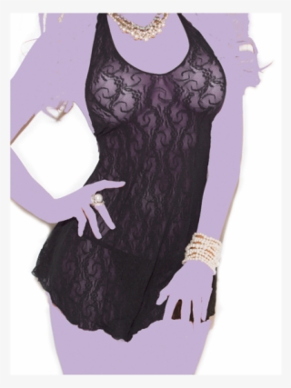 Swirl Lace Halter Dress - Sultry Women #7635978