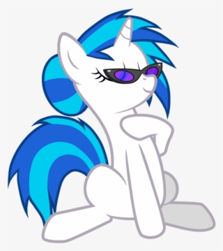 Artist Needed, Dj Pon-3, Edit, Safe, Simple Background, - Cartoon #7636098