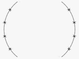 Barbed Wire Clipart Circle - Circle #7636248