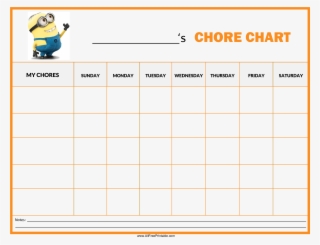 Printable Classroom Calendar Photo - Blank Table Cleaning Chart #7636607
