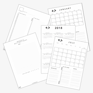 2018 Downloadable Calendar - Paper #7636656