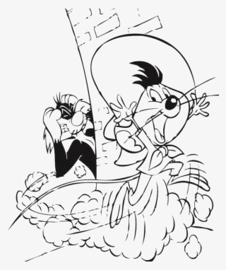 Speedy Gonzales Escape Coloring Pages - Cartoon #7636914