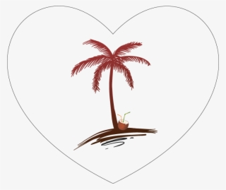 Koh Phangan - Palm Tree Beach Drawing #7637004