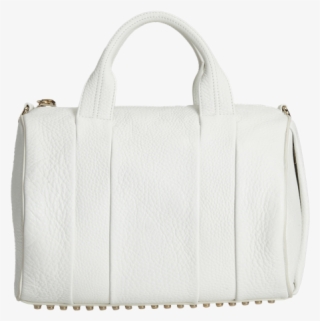 Alexander Wang Rocco Duffel White Texture Leather - Tote Bag #7637094