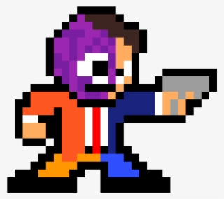 Two-face - Two Face Pixel Art #7637264