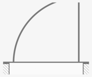 Door Clipart Floor Plan - Door Architecture Plans Png #7637804