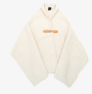 Chamula Merino Wool Blanket Poncho, Ivory - Cardigan #7637916