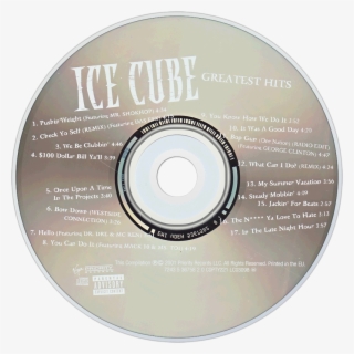 Ice Cube Greatest Hits Cd Disc Image - Ice Cube Greatest Hits Plyta #7638468