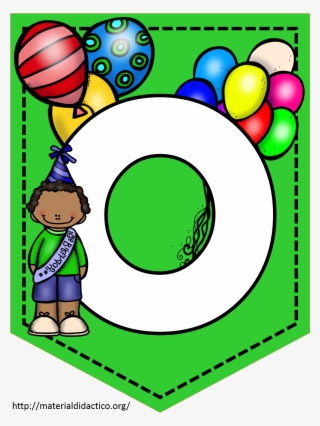 Banderines Con Letras Del Abecedario #7638665